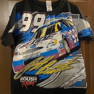 Vintage nascar graphic tee shirt